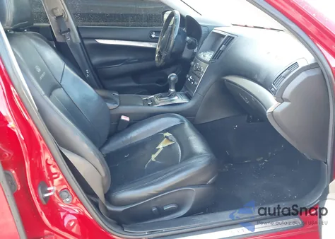 2013 Infiniti G37X z USA, uszkodzony, nr VIN JN1CV6AR9DM352543